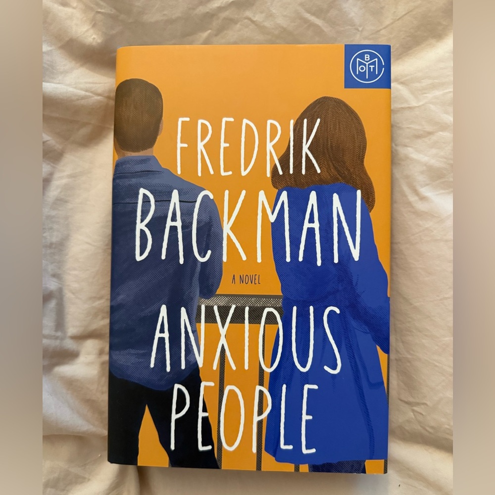 Anxious People by Fredrik Backman Book